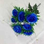 Букет роз "FITTONE", 7г., выс. 50см, цв.микс