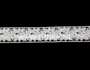 Кружево ажурное белое, шир. 5 см FITTONE Кружево ажурное белое, шир. 5 см FITTONE