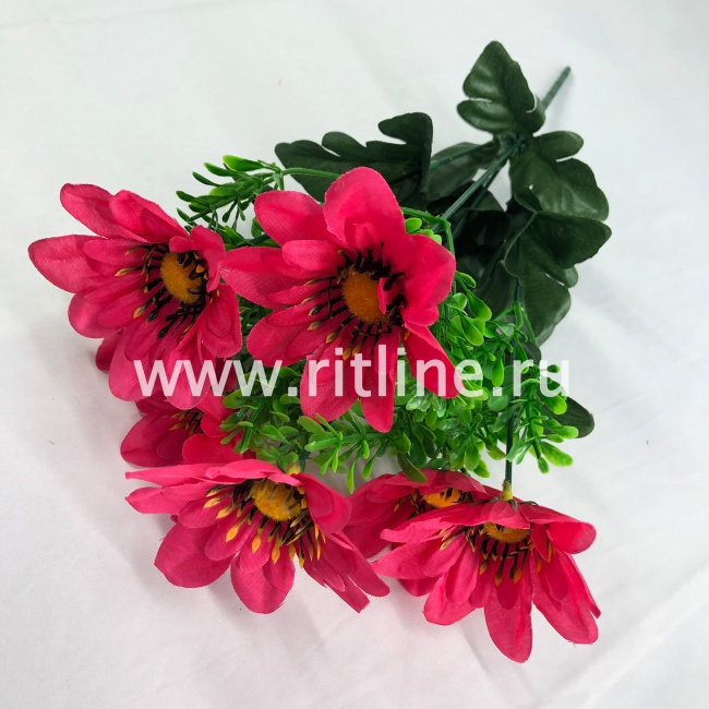 Букет георгинов, 7г., выс. 37 см, цв. микс FITTONE