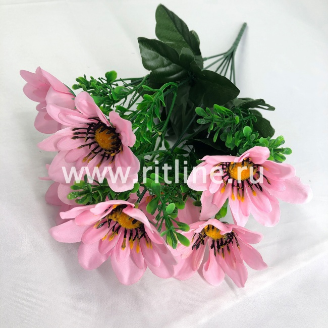 Букет георгинов, 7г., выс. 37 см, цв. микс FITTONE