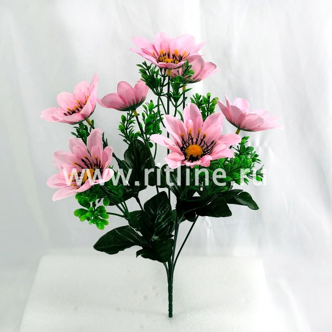 Букет георгинов, 7г., выс. 37 см, цв. микс FITTONE