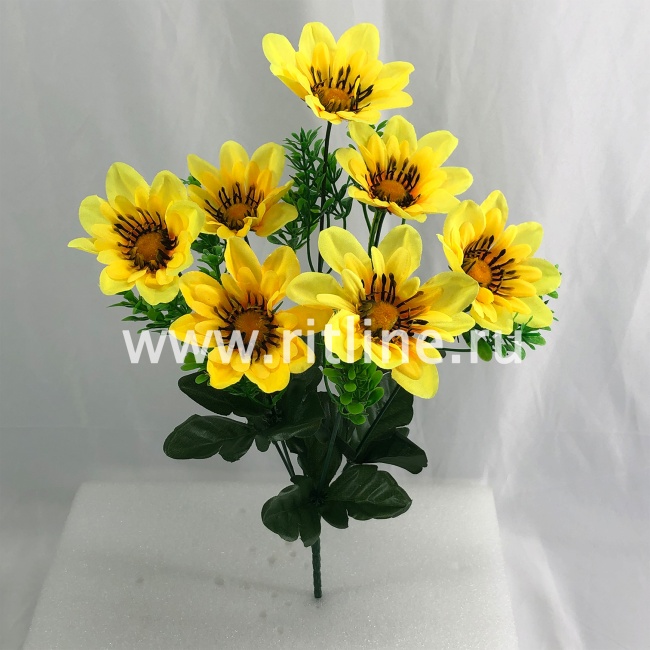 Букет георгинов, 7г., выс. 37 см, цв. микс FITTONE