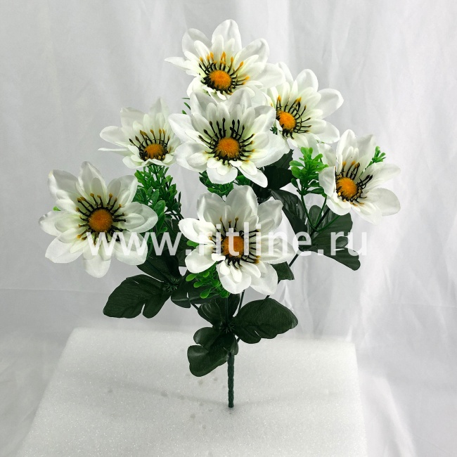 Букет георгинов, 7г., выс. 37 см, цв. микс FITTONE