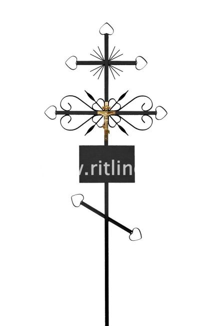 Крест металлический "Ажурный" MOREFIX