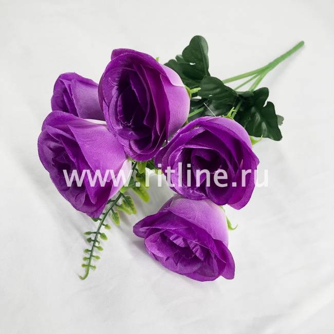 Букет роз, 5г., выс. 33 см, цв. микс FITTONE