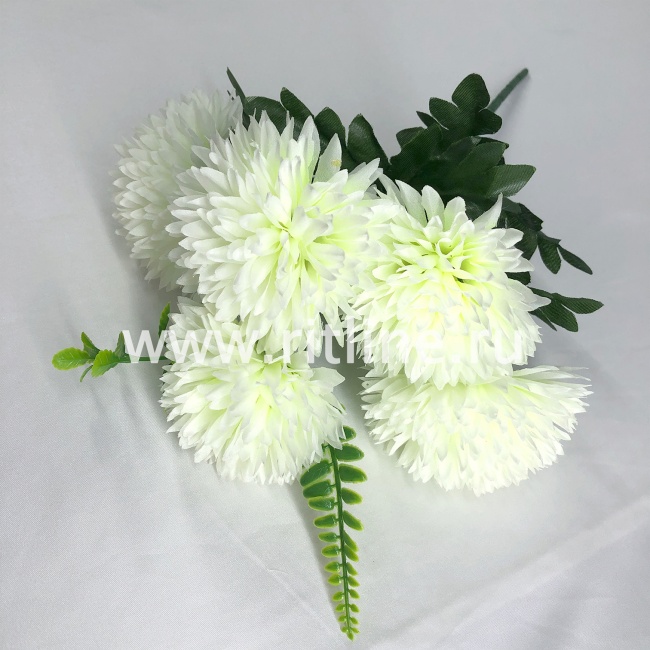 Букет хризантем, 5г., выс. 34 см, цв. микс FITTONE