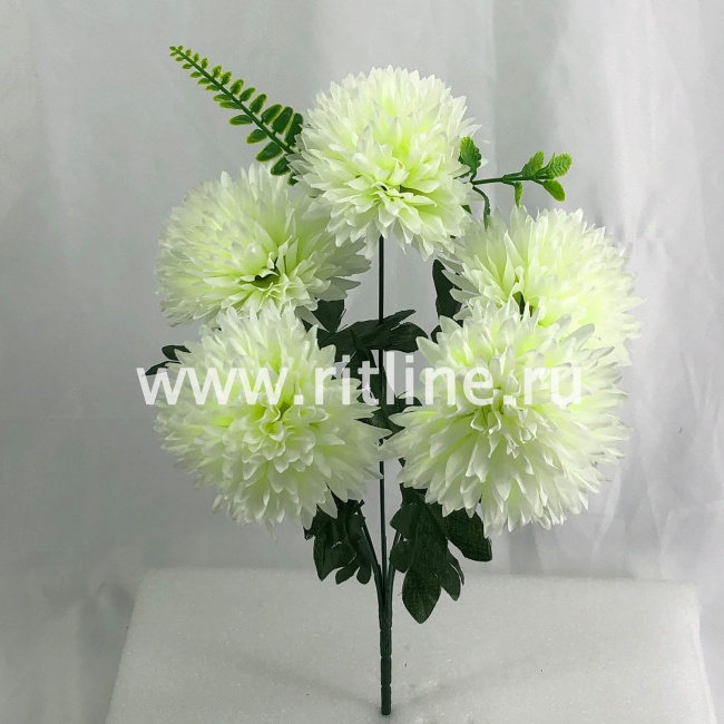 Букет хризантем, 5г., выс. 34 см, цв. микс FITTONE