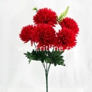 Букет хризантем, 5г., выс. 34 см, цв. микс FITTONE