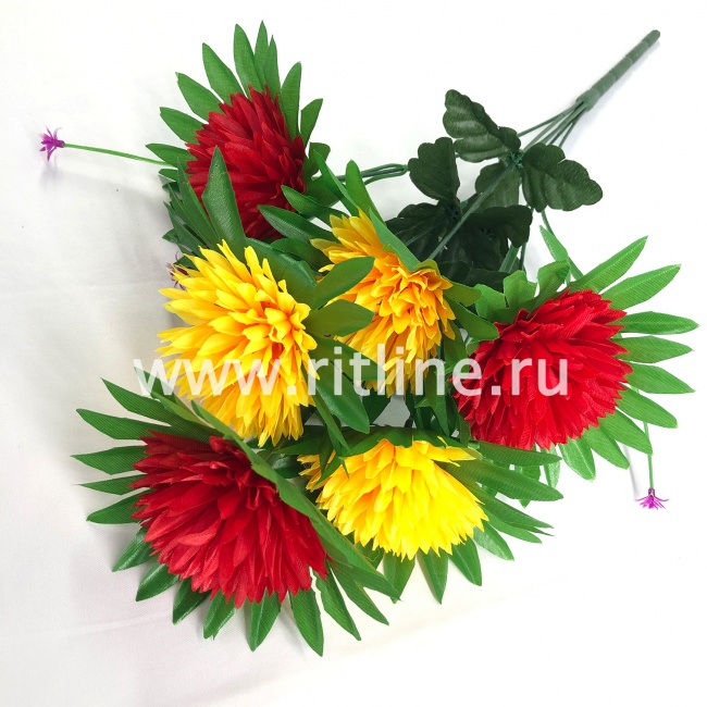 Букет астр "FITTONE", 6г., выс. 49см, цв.микс Букет астр "FITTONE", 6г., выс. 49см, цв.микс