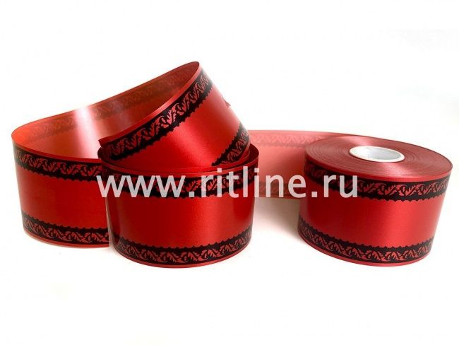 Лента с дубками по краям, 5см х 50ярд FITTONE