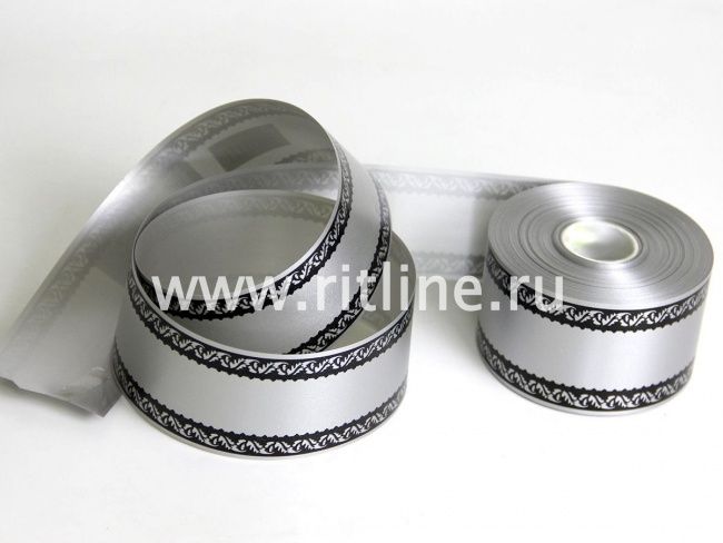 Лента с дубками по краям, 5см х 50ярд FITTONE