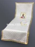 Комплект (атласная т/с "Ромб", вставка "Иисус", кружево) FITTONE