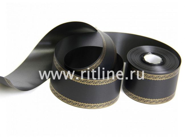 Лента с дубками по краям, 6см х 50ярд FITTONE