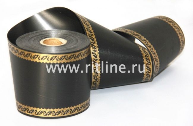 Лента с дубками по краям FITTONE, 8см х 50ярд