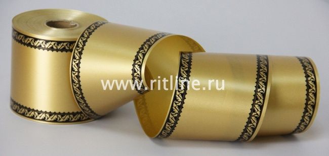 Лента с дубками по краям FITTONE, 8см х 50ярд