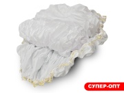 Обивка внутренняя СУПЕРОПТ шелковая с кружевом, цв. белый FITTONE Обивка внутренняя СУПЕРОПТ шелковая с кружевом, цв. белый FITTONE