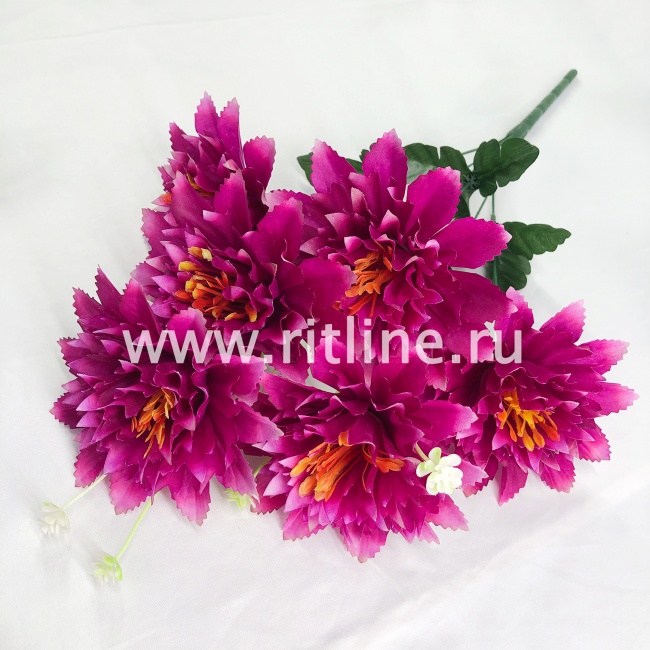 Букет хризантем "FITTONE", 6г., выс. 50см, цв.микс Букет хризантем "FITTONE", 6г., выс. 50см, цв.микс